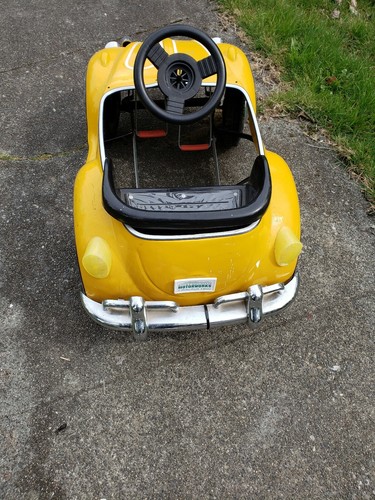 Vintage Volkswagen Bug Peddle Car