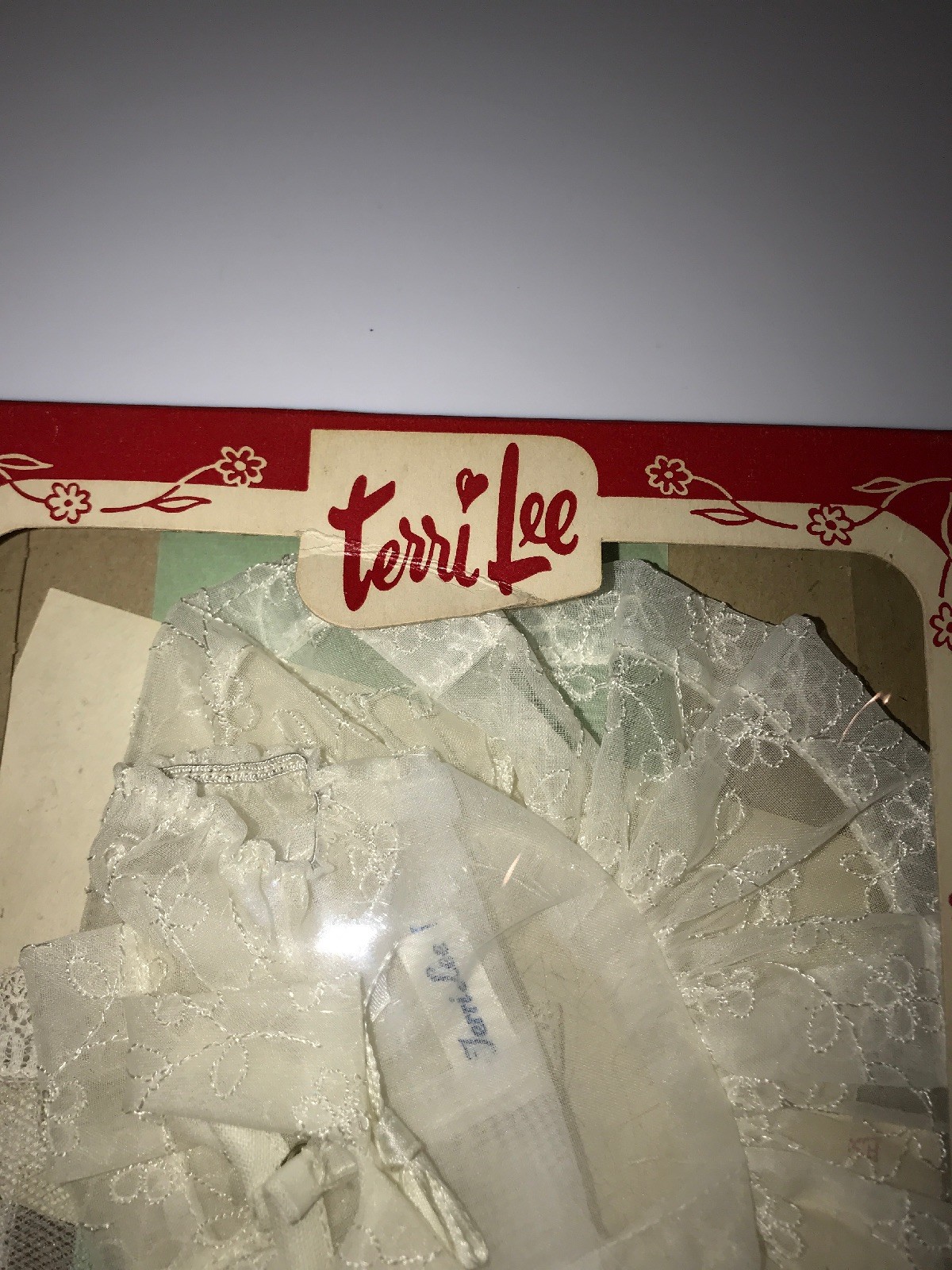 Doll Terri Lee Tiny Terri Lee Clothing Confirmation Dress 1950 Rosary