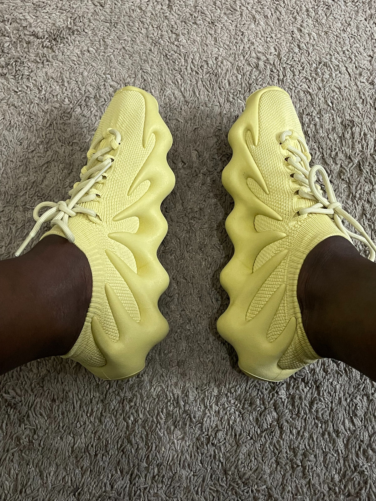 Adidas Yeezy 450 Sulfur 2022 Size 11 Used Rare Authentic Adidas Yeezy 450 Sulfur 2022 Size 11 Used Rare Authentic
