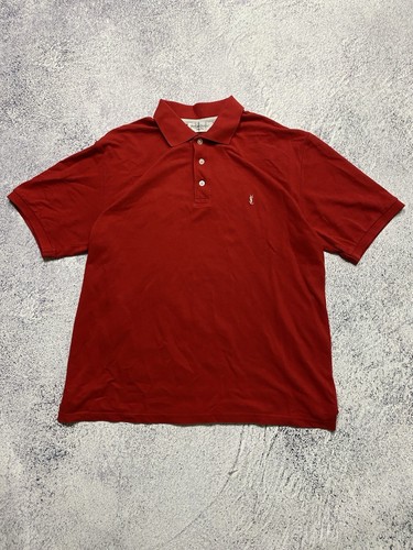 トップス dead stock YVES SAINT LAURENT polo shirt Vintage Yves Saint Laurent Polo Shirt - Etsy