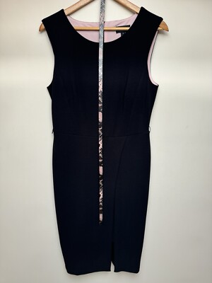 Connected Apparel Dress Size 10. Unworn. Black and Pink