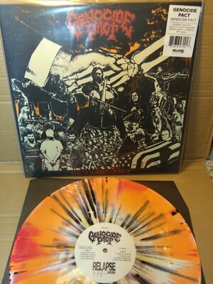 Genocide Pact - self titled LP TRI-COLOR SPLATTER LIMITED to 142