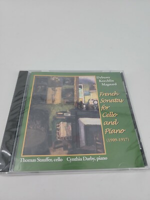 French Sonatas For Cello & Piano 1909-1917 Cd Sealed