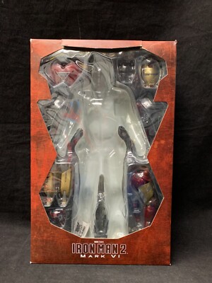 Hot Toys 1/6 Scale Iron Man 2 Mark VI Collector Edition MMS132 Marvel NO FIGURE