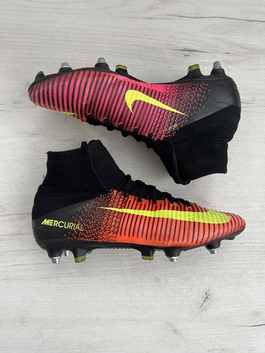 Nike Mercurial シューズ ブラック/イエロー/レッド24.5センチ Nike Mercurial Vapor Superfly 5 Orange Black Elite Football