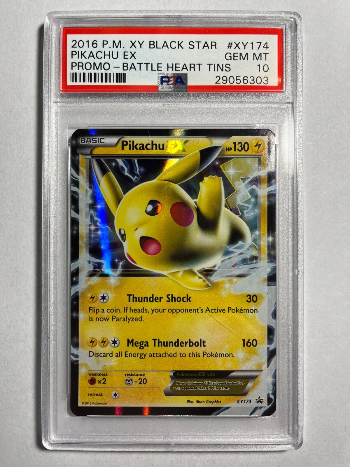 2016 Pokemon XY Black Star Promos Battle Heart Tins Pikachu 2016 Pokemon XY Black Star Promos Battle Heart Tins Pikachu