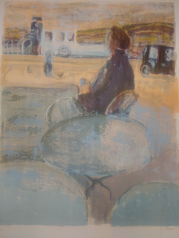 Grande Lithographie Originale SignÃ©E Et NumÃ©RotÃ©E Georges Feher Ã©Tat Parfait