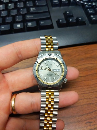 Casio Md-711 Two Tone Silver And Gold Raaaareee!!! | eBay
