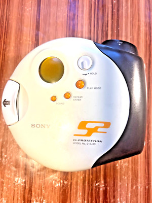 Sony Walkman D-SJ301 CD-R/RW Portable CD Player S2-G Protection FOR PARTS REPAIR