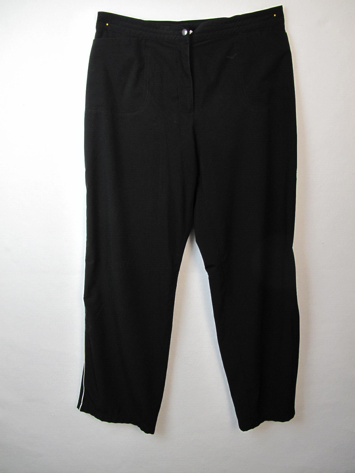 Zenergy by Chicos Women's Pants Size 2 Black Stretch RN