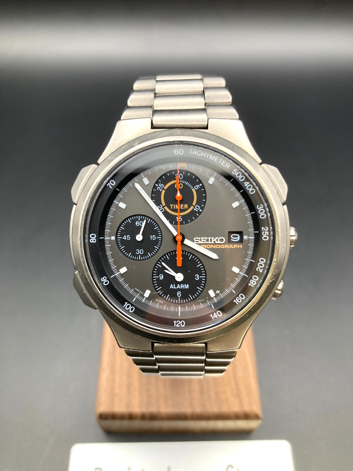 SEIKO 7T42-7A10 チタンモデル スピードマスター クロノグラフ セイコー・スポーツ SBBR003 スピードマスター チタン製クロノ