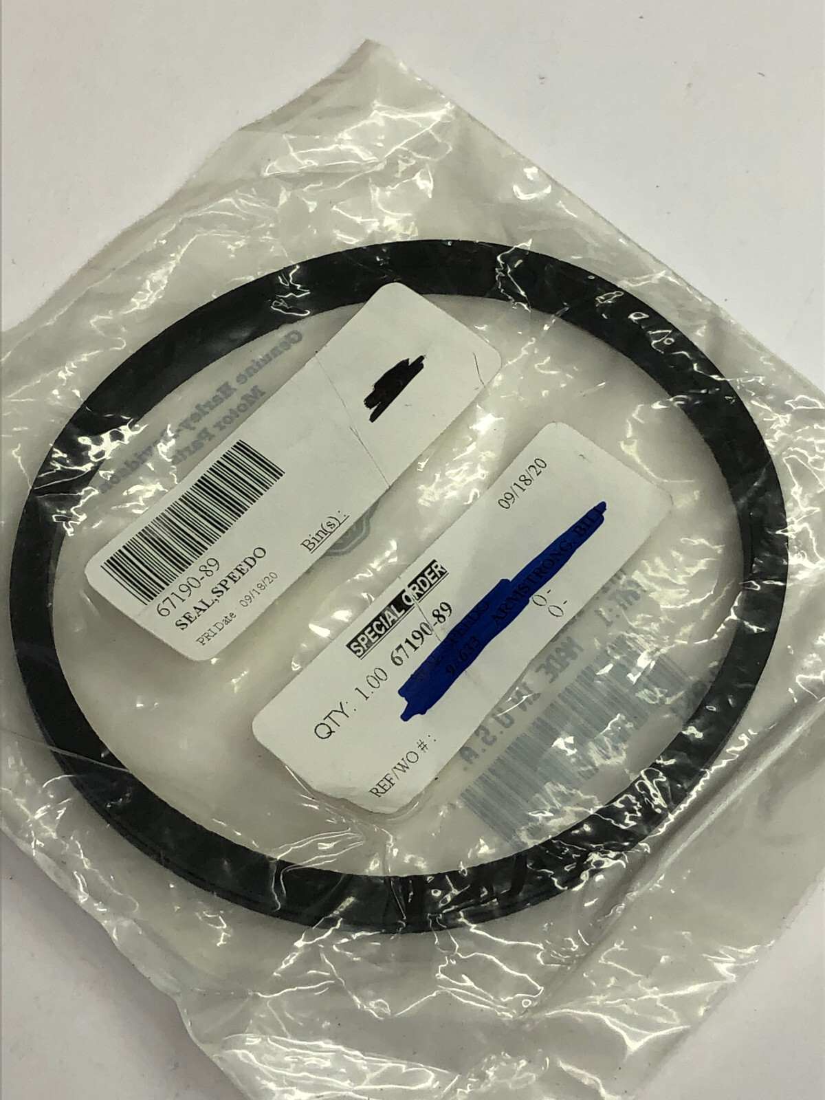 OEM Genuine Harley Davidson speedometer seal FLSTC FXST P/N 6719089