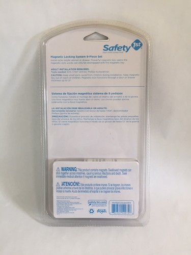 Safety 1st Magnetic Locking System, 1 Key and 8 Locks