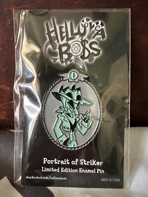 Helluva Boss: Portrait of Striker *Limited Edition* Pin