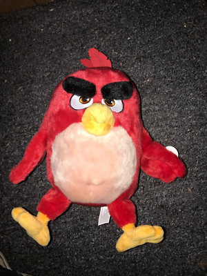 Angry Birds Movie Red Bird 12'' Rovio Talking Plush Stuffed Animal Toy Works-tag