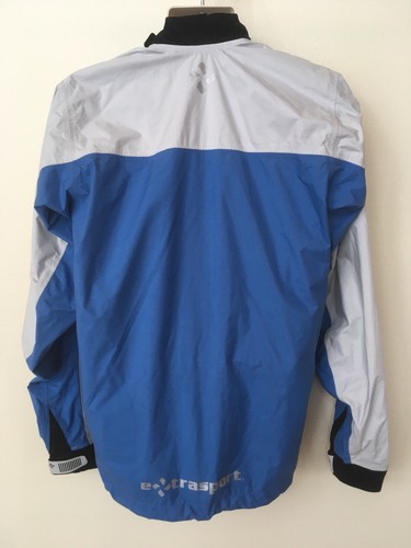 Extrasport Splashtop Long Sleeve Paddle Kayak Jacket Mens Size XL Blue Gray