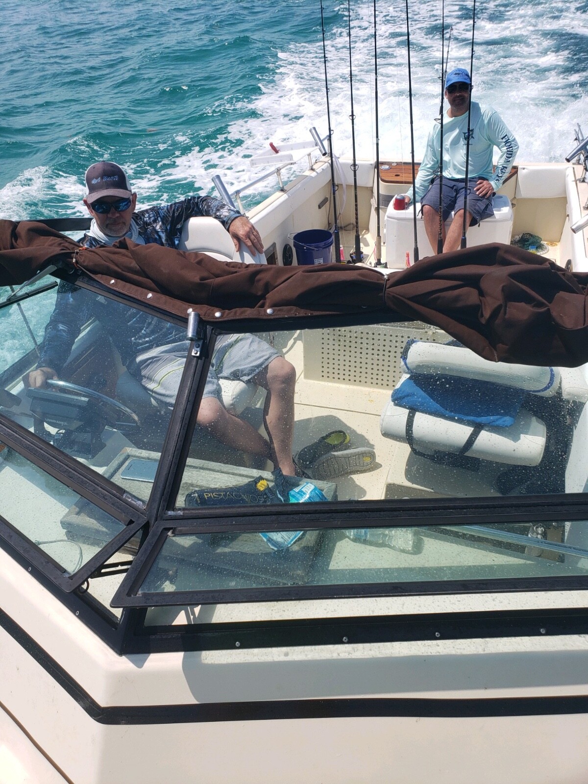 Cuddy cabin fishing boat