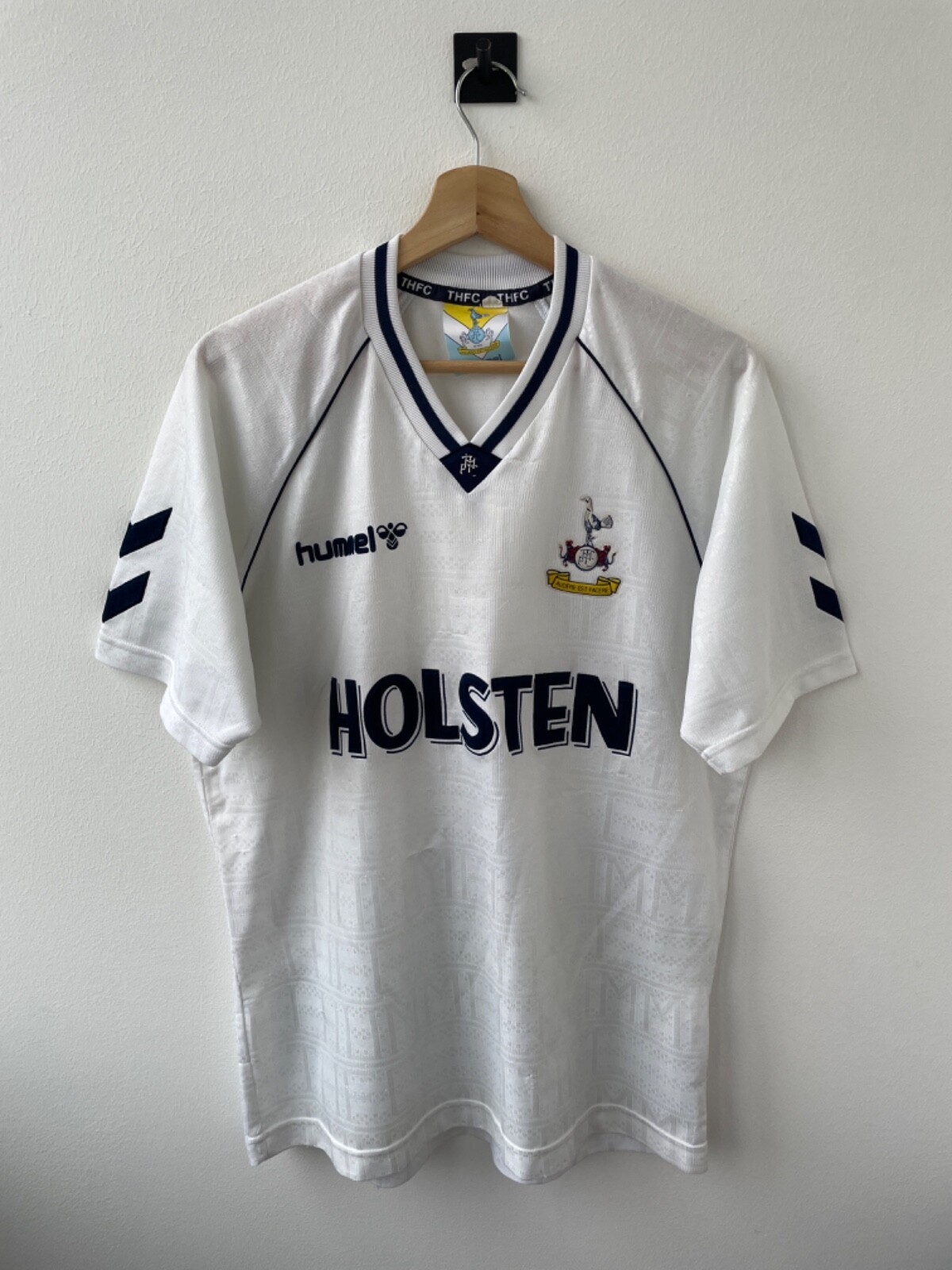 当時物87‐89トッテナム（H)ヒュンメル　Tottenham Hotspur 当時物87‐89トッテナム（H)ヒュンメル Tottenham Hotspur - メルカリ