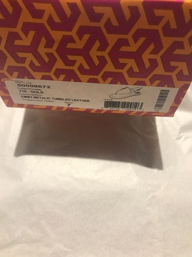 Tory Burch Empty Shoe Box Gift Storage Pink & Orange w/Tissue Paper