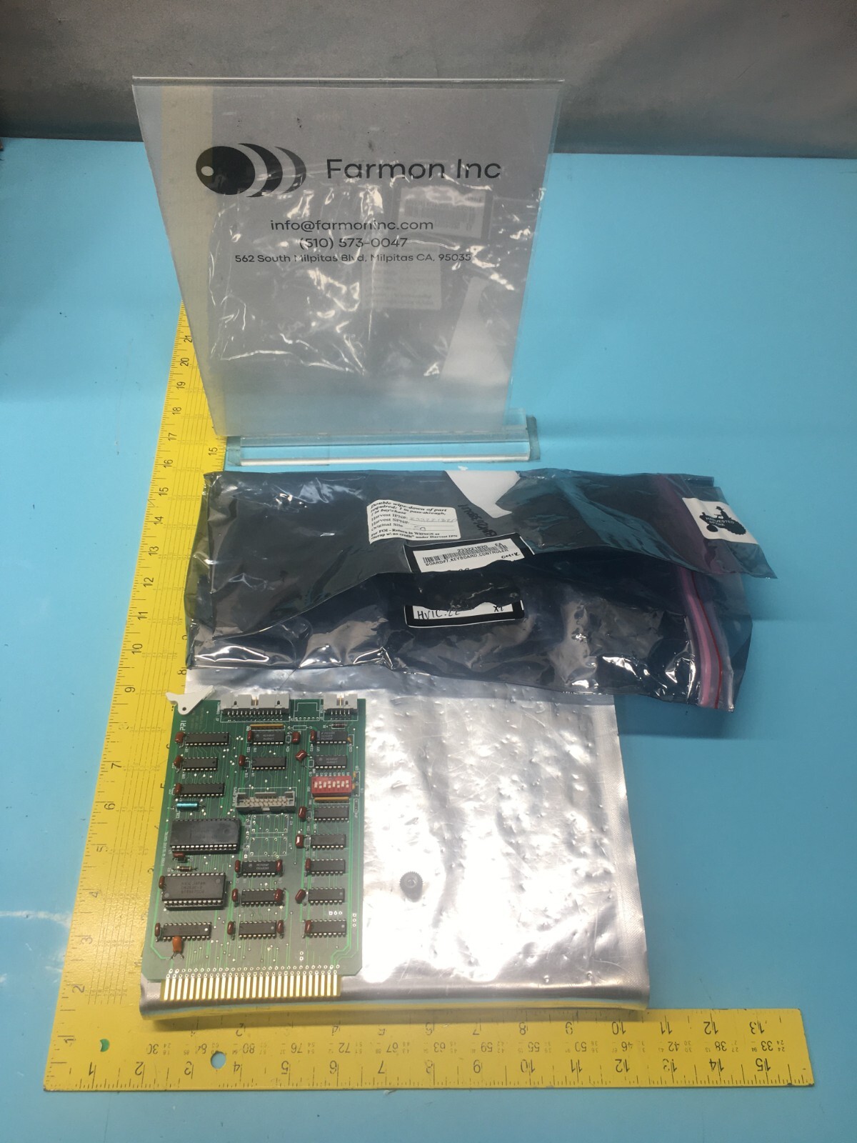 PRI Automation PB26380 Keyboard & Slave Control PCB Card, #7, 233221820, 158968