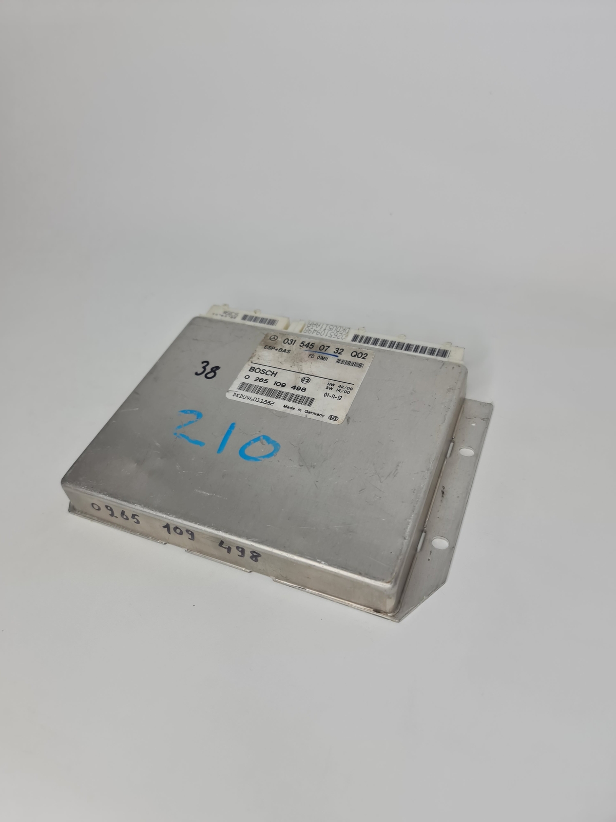 ESP+BAS CONTROL UNIT ECU 0315450732 Q02 / 0265109498