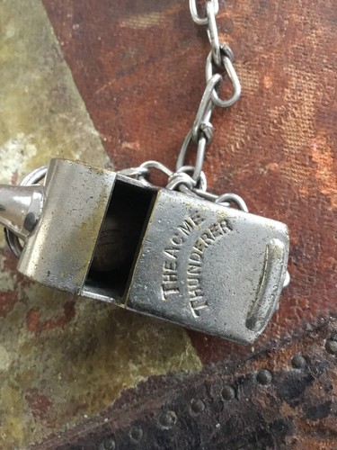 Vintage Acme Thunderer Police Whistle England