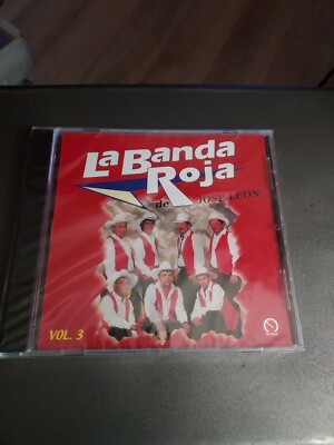 LA BANDA ROJA CD DE JOSE LEON VOLUME 3 BRAND NEW SEALED