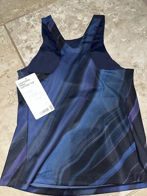 NWT Athleta Lightning Print Support Tank Top XS $69