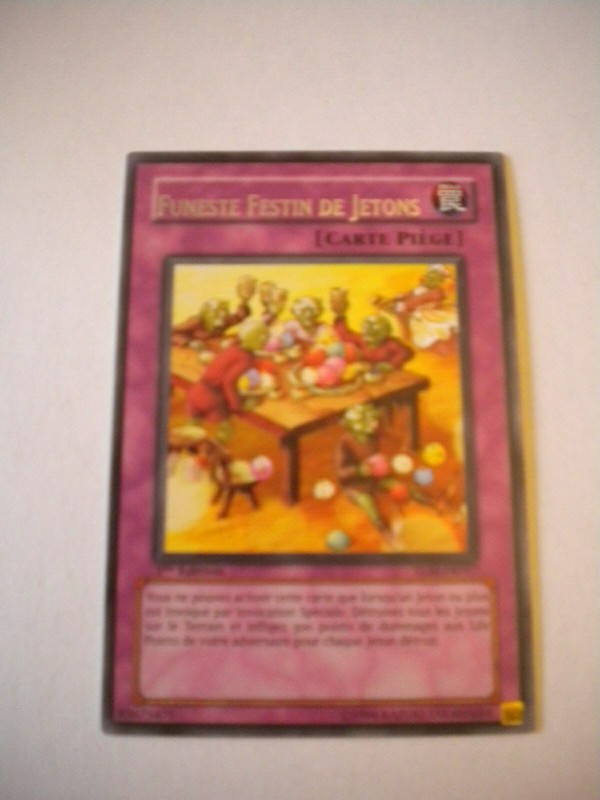 Carte Yugioh Funeste Festin De Jetons Tlm-Fr057 Rare 1 Ã©Dition
