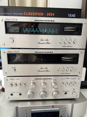 Marantz Model 105B tuner mark2 excellent 110/120/220/240 volts multi region 1975