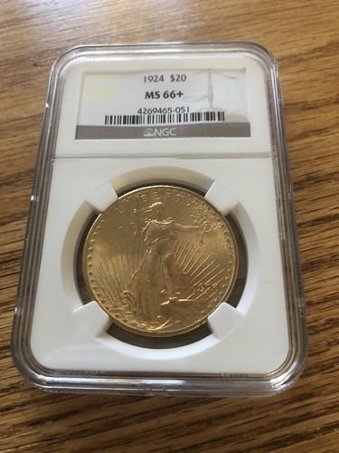 1924 St. Gaudens Double Eagle MS 66+