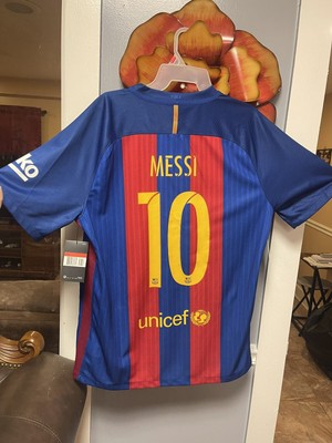 Nike FC Barcelona Home Jersey Men's Soccer Size Large