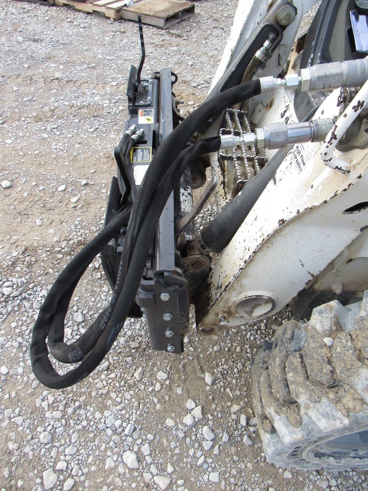 Bobcat Bradco Skid Steer Hydraulic Tilt Tach Attachment 18 Degrees - Ship $199