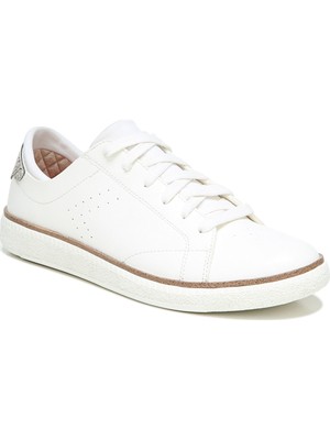 

DR SCHOLLS Женские белые кроссовки из змеиной кожи на платформе 1/2 дюйма Sweet Life на танкетке 10 м, Белый, H1043S1