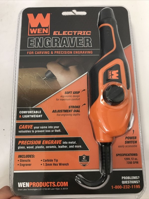 Electric Engraver Engraving Tool Kit Metal Plastic Wood Glass Carve Tool