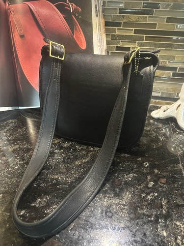 Coach Vintage Bonnie Cashin Classic Pouch Shoulder Bag Black