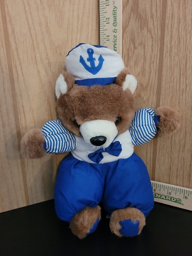 Sugar Loaf Sailor Bear Plush Stuffed Animal