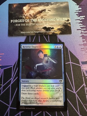 Reverse Engineer Foil - MTG - CMM - Commander Masters