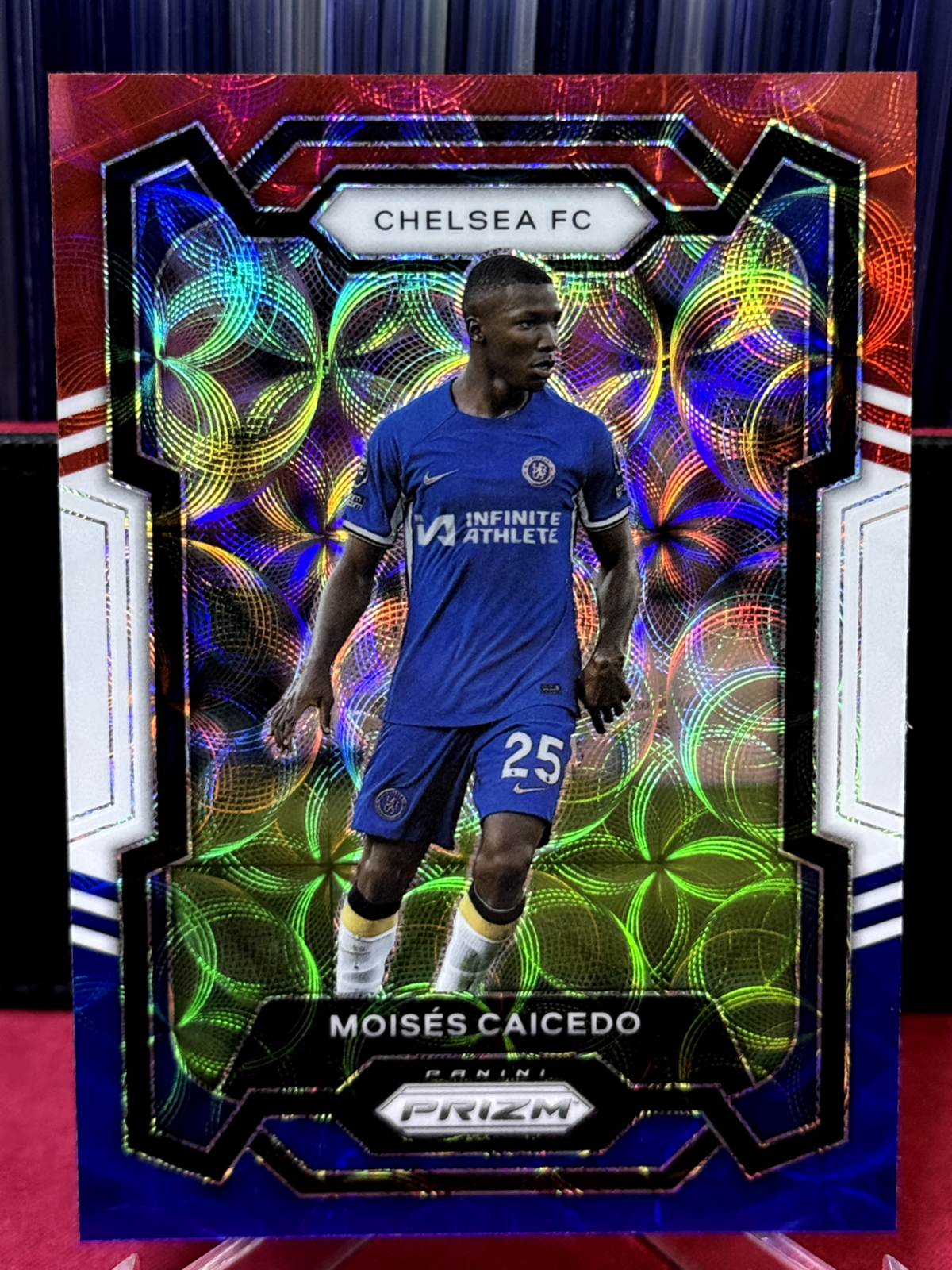 2023-24 Panini Prizm Premier League Choice Red White & Blue