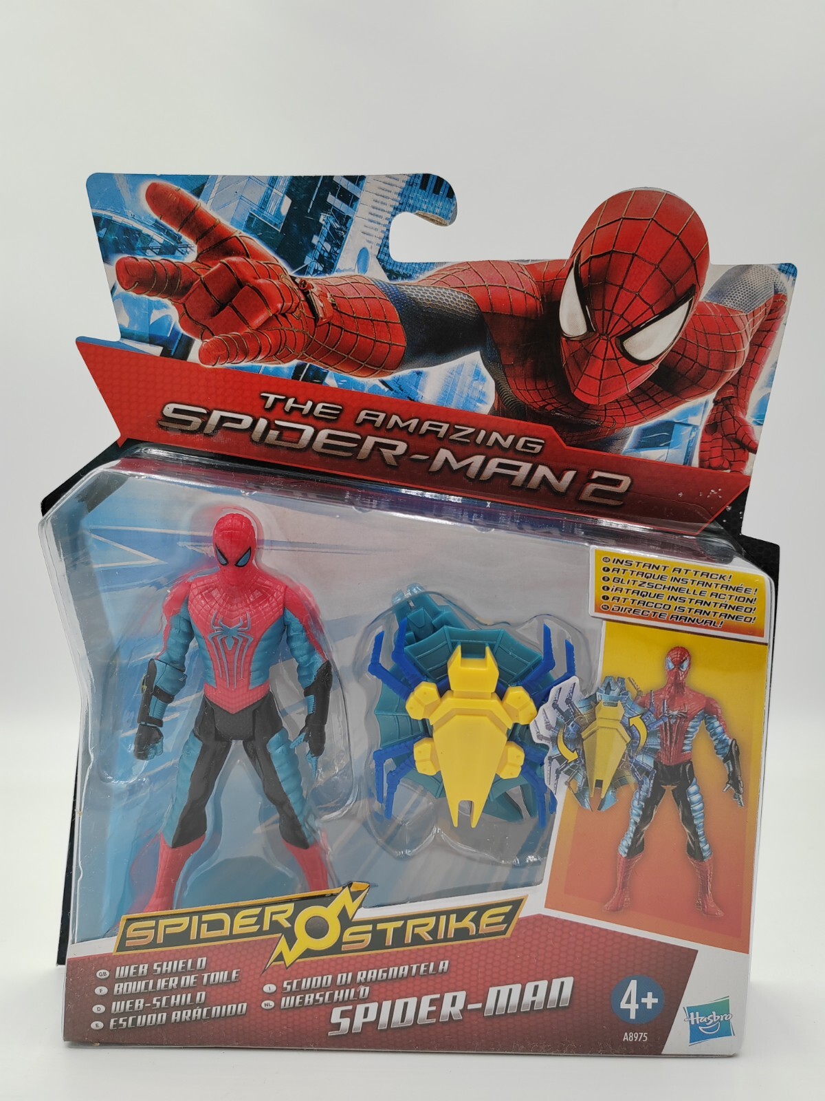Amazing Spider-Man 2 Spider Strike 3.75'' Figure Web Shield