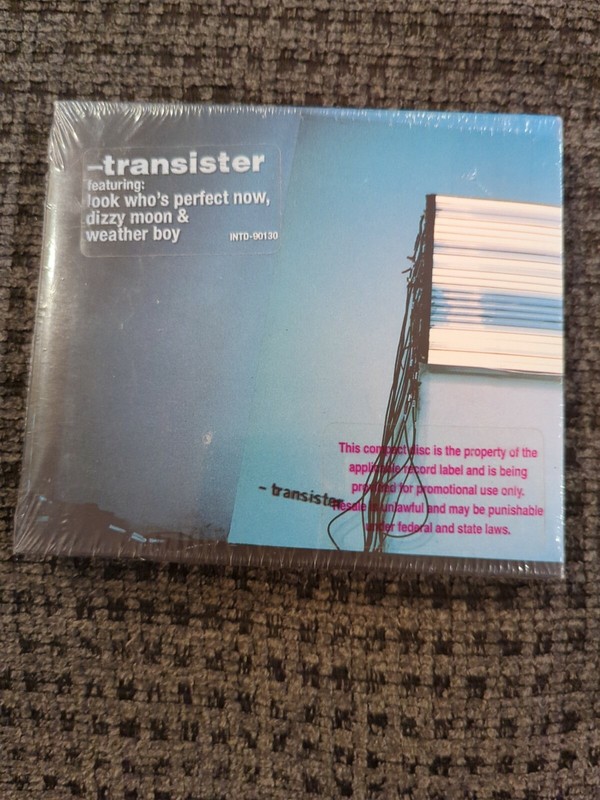 Transister by Transister (CD, 1997, Interscope). New. Sealed
