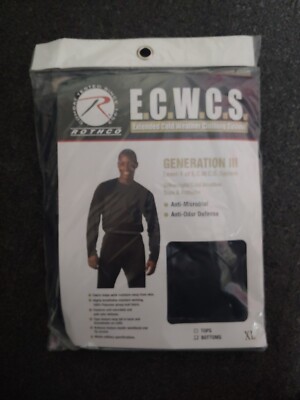 10 sets of Rothco E.C.W.C.S. Gen lll  XL - Black