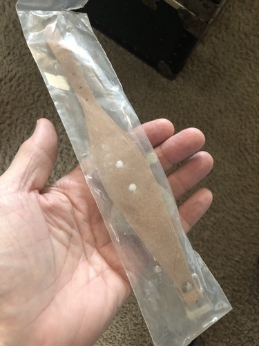 Flute or Piccolo Wrist Band Lyre - Leather  NOS