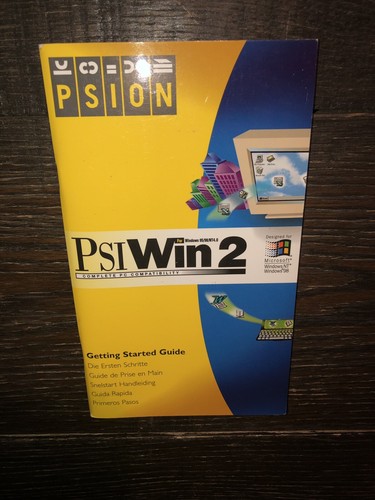 Psion series 5mx user guide quick start email getting started guides only guides