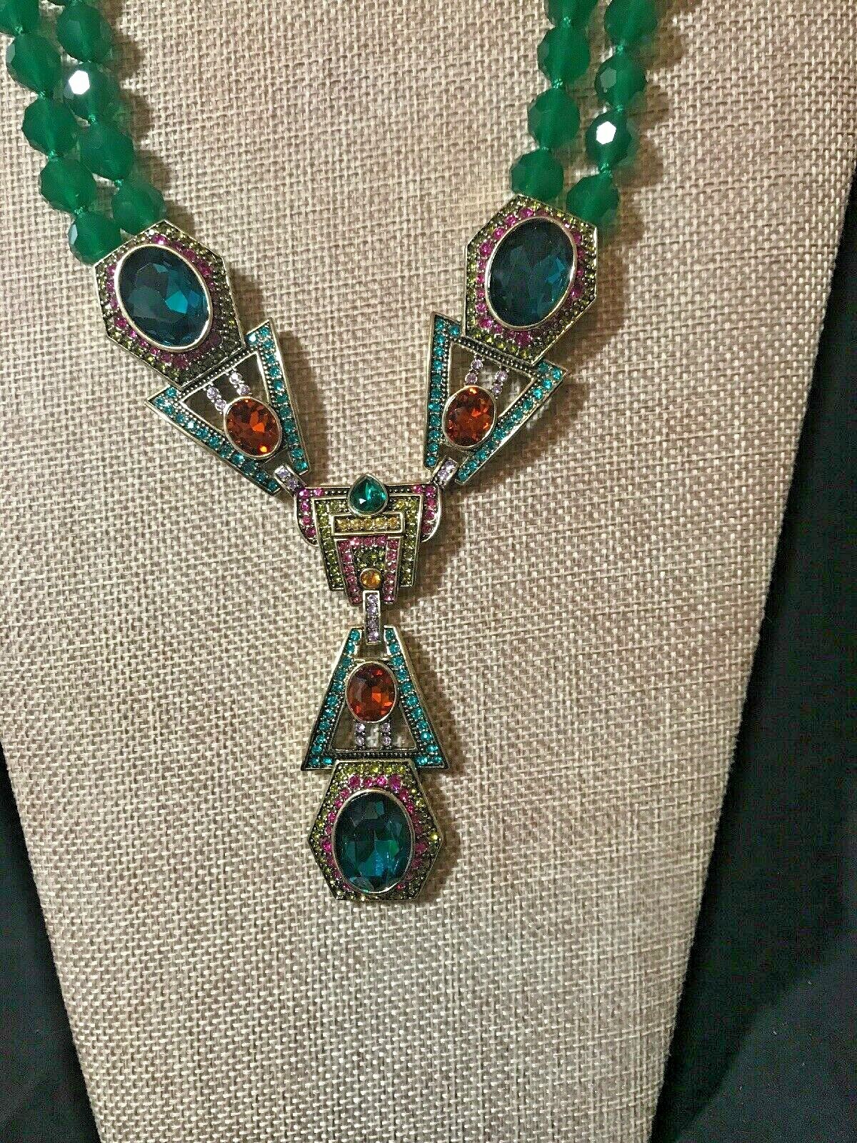 Pre-owned Heidi Daus Mary Poppins Returns "unexpected Execution" 16" Necklace Hsn $289