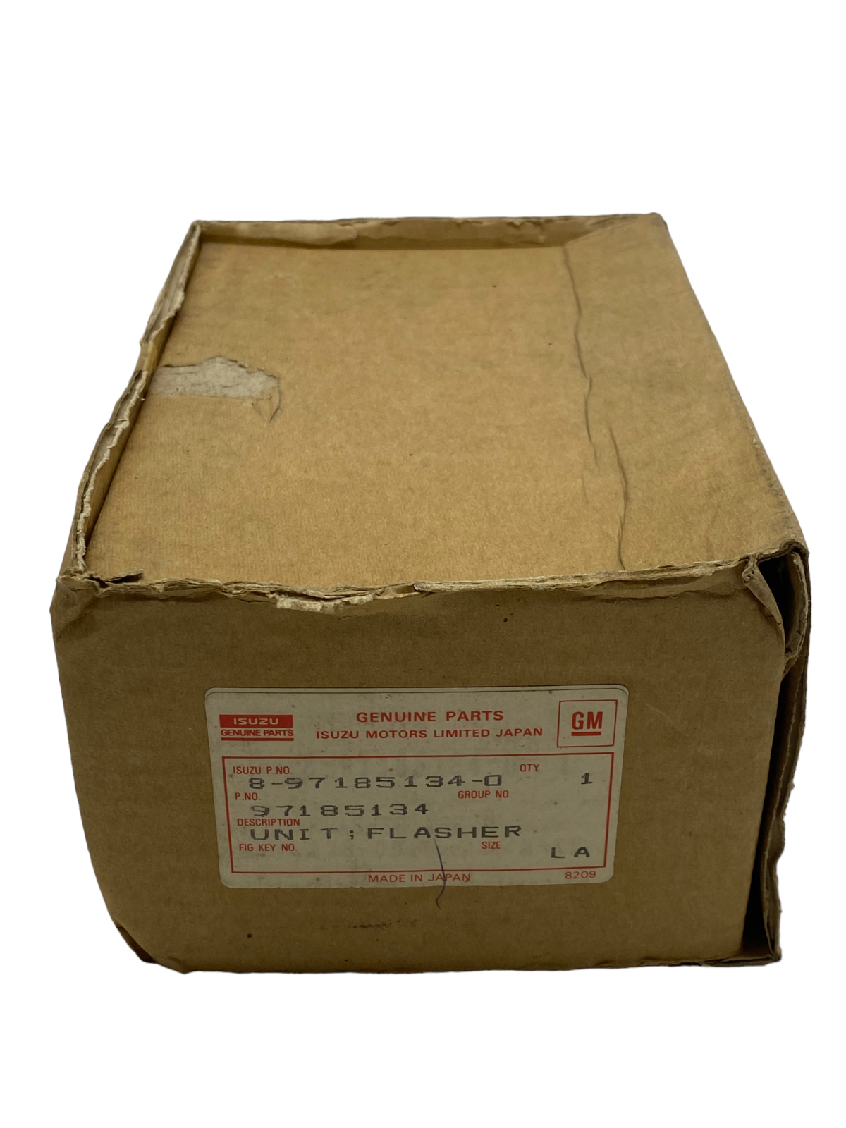 8-97185-134-0 NOS Isuzu GM Flasher Unit Free Shipping 8-97185-134-0 NOS Isuzu GM Flasher Unit Free Shipping
