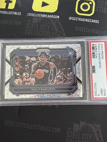 その他 PSA9 PAOLO BANCHERO PANINI RC AUTO 2022 PANINIC ONTENDERS OPTIC VARIATION BLUE PAOLO BANCHERO