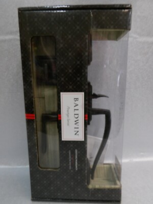 NEW IN BOX BALDWIN TORREY PINES HANDLESET FRONT ENTRY LOCKSET 180TPHXTOLSLB11PS
