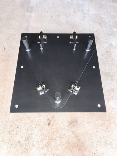 HAM RADIO Hinged Base plate Compatible with Rohn 45G tower sections
