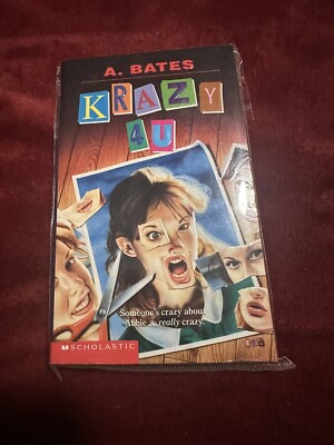 *KRAZY 4 U (1996) SCHOLASTIC-AUTHOR A. BATES-RARE PAPERBACK-EXCELLENT ONE OWNER*